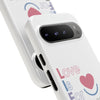 L.I.F.E. "Love is for Everyone" Color Pop Phone Case (White)