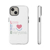 L.I.F.E. "Love is for Everyone" Color Pop Phone Case (White)