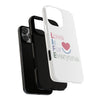 L.I.F.E. "Love is for Everyone" Color Pop Phone Case (White)