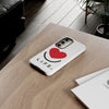 L.I.F.E. "Love is for Everyone" Heart Phone Case (White)