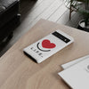 L.I.F.E. "Love is for Everyone" Heart Phone Case (White)