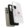 L.I.F.E. "Love is for Everyone" Color Pop Phone Case (White)
