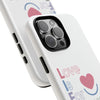 L.I.F.E. "Love is for Everyone" Color Pop Phone Case (White)