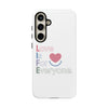 L.I.F.E. "Love is for Everyone" Color Pop Phone Case (White)