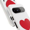 L.I.F.E. "Love is for Everyone" Heart Phone Case (White)