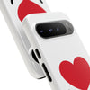 L.I.F.E. "Love is for Everyone" Heart Phone Case (White)
