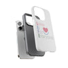 L.I.F.E. "Love is for Everyone" Color Pop Phone Case (White)