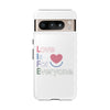 L.I.F.E. "Love is for Everyone" Color Pop Phone Case (White)