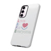 L.I.F.E. "Love is for Everyone" Color Pop Phone Case (White)