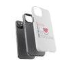 L.I.F.E. "Love is for Everyone" Color Pop Phone Case (White)