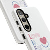 L.I.F.E. "Love is for Everyone" Color Pop Phone Case (White)