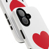 L.I.F.E. "Love is for Everyone" Heart Phone Case (White)