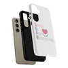 L.I.F.E. "Love is for Everyone" Color Pop Phone Case (White)