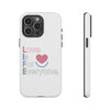 L.I.F.E. "Love is for Everyone" Color Pop Phone Case (White)