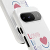 L.I.F.E. "Love is for Everyone" Color Pop Phone Case (White)
