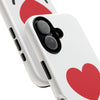 L.I.F.E. "Love is for Everyone" Heart Phone Case (White)
