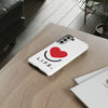 L.I.F.E. "Love is for Everyone" Heart Phone Case (White)