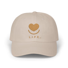 L.I.F.E. Love is for Everyone Embroidered Classic Tonal Dad Hat Stone