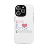L.I.F.E. "Love is for Everyone" Color Pop Phone Case (White)