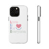 L.I.F.E. "Love is for Everyone" Color Pop Phone Case (White)