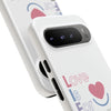 L.I.F.E. "Love is for Everyone" Color Pop Phone Case (White)