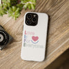L.I.F.E. "Love is for Everyone" Color Pop Phone Case (White)