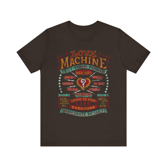 L.I.F.E.® "Love is for Everyone" Love Machine Men's Graphic Tee