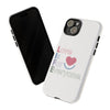 L.I.F.E. "Love is for Everyone" Color Pop Phone Case (White)