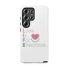 L.I.F.E. "Love is for Everyone" Color Pop Phone Case (White)