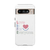 L.I.F.E. "Love is for Everyone" Color Pop Phone Case (White)
