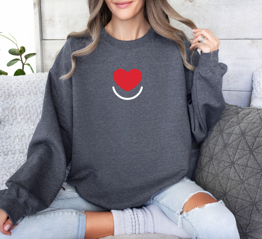 L.I.F.E.® "Love is for Everyone" Signature Women's Graphic Crewneck Sweatshirt