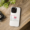 L.I.F.E. "Love is for Everyone" Color Pop Phone Case (White)