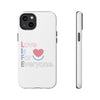 L.I.F.E. "Love is for Everyone" Color Pop Phone Case (White)