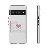 L.I.F.E. "Love is for Everyone" Color Pop Phone Case (White)