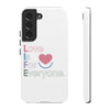 L.I.F.E. "Love is for Everyone" Color Pop Phone Case (White)