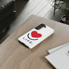 L.I.F.E. "Love is for Everyone" Heart Phone Case (White)