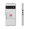 L.I.F.E. "Love is for Everyone" Color Pop Phone Case (White)