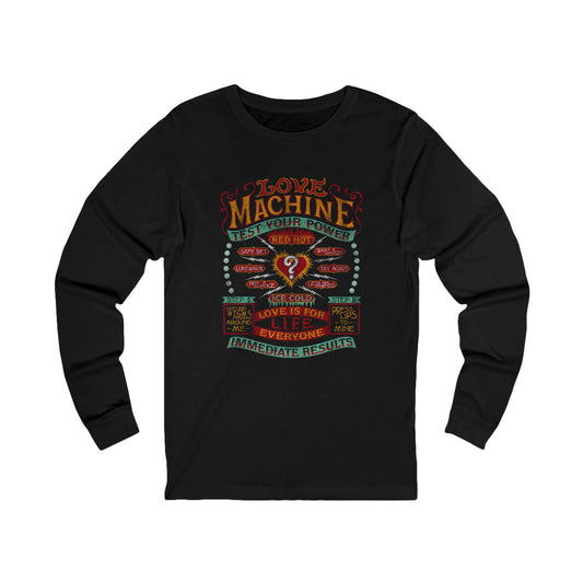 L.I.F.E.® "Love is for Everyone" Love Machine Men's Long Sleeve Tee