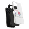 L.I.F.E. "Love is for Everyone" Color Pop Phone Case (White)