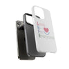 L.I.F.E. "Love is for Everyone" Color Pop Phone Case (White)