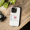 L.I.F.E. "Love is for Everyone" Color Pop Phone Case (White)