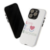 L.I.F.E. "Love is for Everyone" Color Pop Phone Case (White)