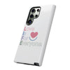 L.I.F.E. "Love is for Everyone" Color Pop Phone Case (White)