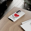 L.I.F.E. "Love is for Everyone" Heart Phone Case (White)