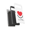 L.I.F.E. "Love is for Everyone" Heart Phone Case (White)