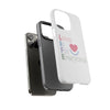 L.I.F.E. "Love is for Everyone" Color Pop Phone Case (White)