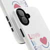 L.I.F.E. "Love is for Everyone" Color Pop Phone Case (White)