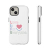 L.I.F.E. "Love is for Everyone" Color Pop Phone Case (White)