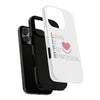L.I.F.E. "Love is for Everyone" Color Pop Phone Case (White)