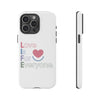 L.I.F.E. "Love is for Everyone" Color Pop Phone Case (White)